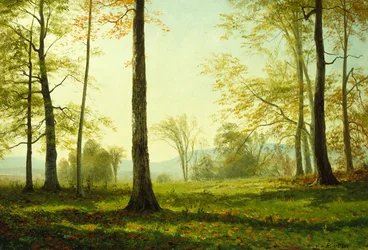 Dans la vallée de Yosemite (huile)