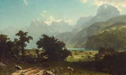 Lac de Lucerne, 1858