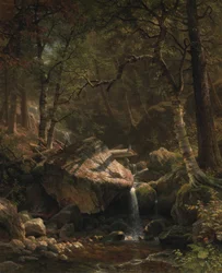 Ruisseau de montagne, 1863