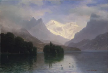 Scène de montagne