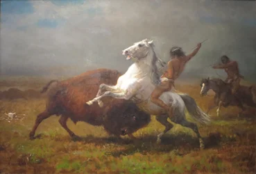 Étude pour "Le dernier des buffles" (en anglais)