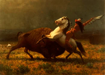 Le Dernier des bisons, vers 1888