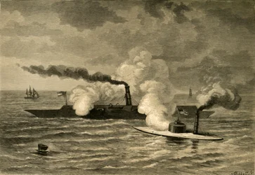 Attaque du Monitor sur le Merrimack, 1878