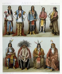 Illustration dans « Le costume historique » par Racinet