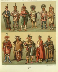 Illustration des Indiens d