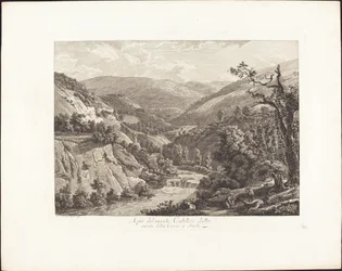 Au pied du mont Catillo, dit mont de la Croix à Tivoli