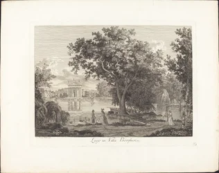 Lac dans la villa Borghese