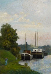 Péniches sur la Seine