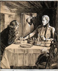 Petit déjeuner à Pardala, du poème Sandels