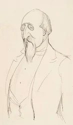 Caricature de Leo Mechelin