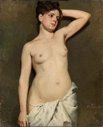 Nu féminin, étude académique