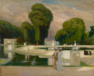Depuis le parc de Saint-Cloud, Paris