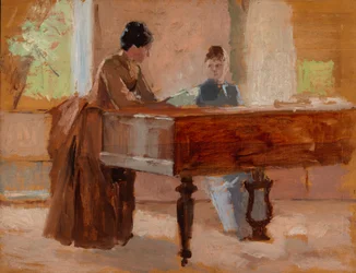 Dans le salon d