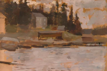Esquisse de paysage de Hamari