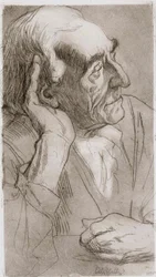 Un homme qui écoute