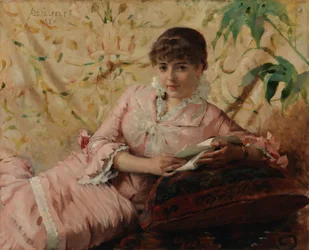 Parisienne lisant