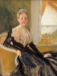 Portrait de la comtesse Elisabeth Wachtmaister, esquisse de composition