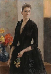 Portrait de Mme Weissgerber de Stragewicz, plus tard Mme R. Berenger