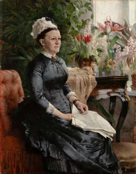 Portrait de Mme Anna Sinebrychoff