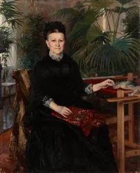 Portrait de Mme Anna Sinebrychoff