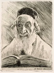 Rabbin lisant