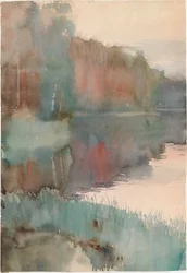 Rivage à Haikko en automne