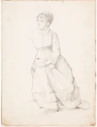 Femme assise