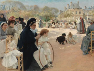 Le jardin du Luxembourg, Paris