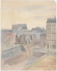 Vue depuis la maison de l