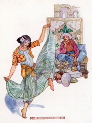 Morgiana Personal Plusieurs danses avec la Grande France (litho couleur)