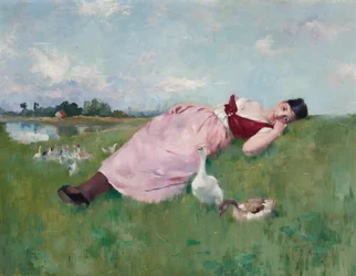 La fille aux oies