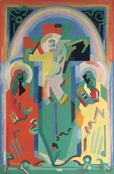 Crucifixion, vers 1935 (huile sur toile)