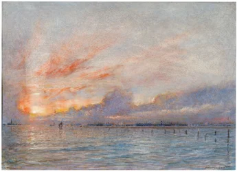 Les lagunes, Venise, 1910