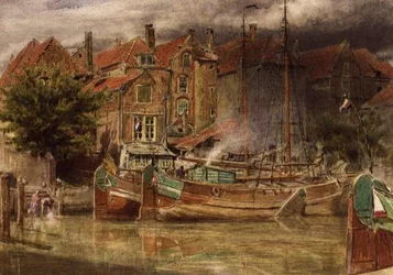 Vue sur le canal, Dort