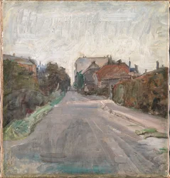 Rue. Périphérie de Copenhague