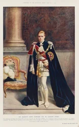 Le roi Édouard VIII en tant que prince de Galles