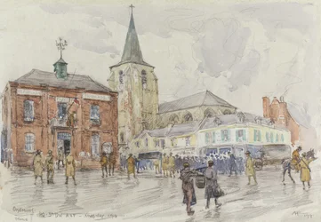 Oisemont, Quartier Général de la 3e Division, 1918