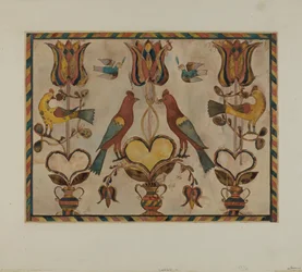 Fractur, vers 1937