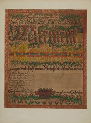 Certificat de décès allemand de Pennsylvanie
