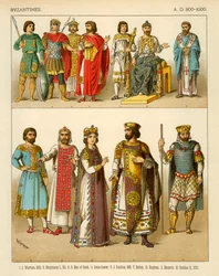 Costume byzantin 800-1000 AD