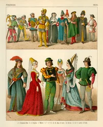 Costume français 1400