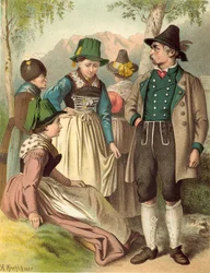 Costume allemand, Bayern Lachenau