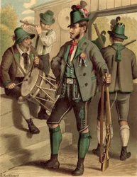 Costume allemand, Autriche, Styrie