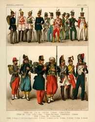 Costumes divers 1834-1864