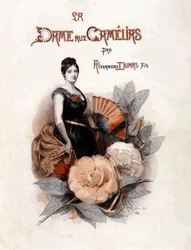 La Dame aux camélias - Alexandre Dumas fils. Illustration d