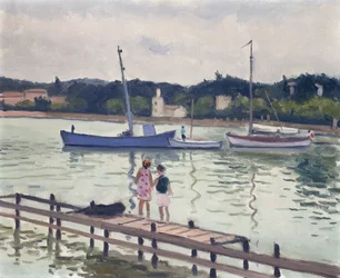 Les Enfants à Porquerolles