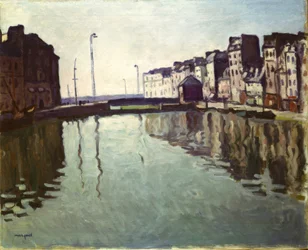 Le bassin du port du Havre