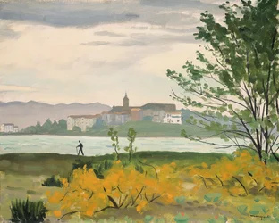 Fontarabie, vue d