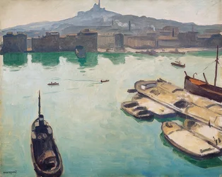 Port de Marseille. 1916
