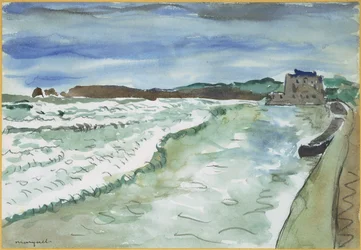 Hendaye, la plage et le casino